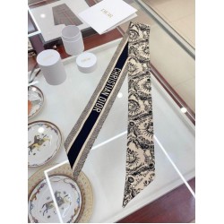 Dior Toile de Jouy Soleil Mitzah Sciarpa Twill di seta Beige Dior Toile de Jouy Soleil Mitzah Sciarpa Twill di seta Beige