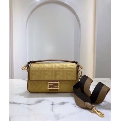 Borsa media Baguette Fendi Paglia naturale Borsa media Baguette Fendi Paglia naturale