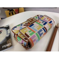 Borsa media Baguette Fendi Tela multicolore Borsa media Baguette Fendi Tela multicolore