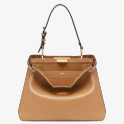 Fendi Peekaboo Soft Medium Bag Marrone