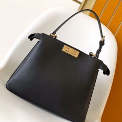 Fendi Peekaboo Soft Medium Bag Nero