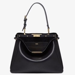 Fendi Peekaboo Soft Medium Bag Nero