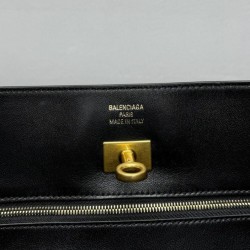 Balenciaga Bel Air Small Shoulder Bag Nero