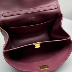 Balenciaga Rodeo Mini Handbag Malva