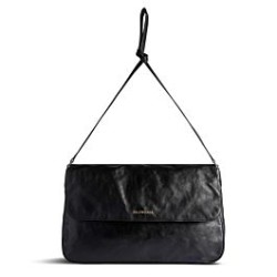 Balenciaga Grungy Medium Messenger Bag Nero
