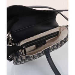 Borsa Dior Saddle con tracolla Blu scuro Borsa Dior Saddle con tracolla Blu scuro