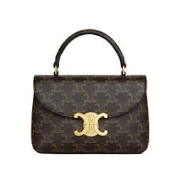 Borsa Celine Teen Nino Triomphe Caffè
