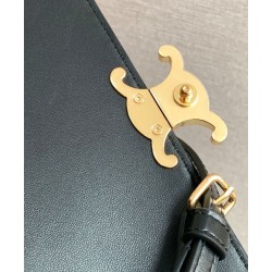 Borsa Celine Teen Celine Lola Shiny Nero