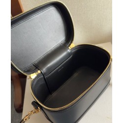 Celine Borsa da toeletta Pelle di vitello naturale nera