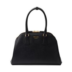 Borsa Prada Media Saffiano 1BG537 Nera