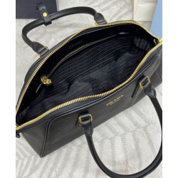 Borsa Prada Media Saffiano 1BG537 Nera