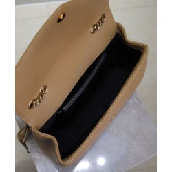 Borsa YSL Saint Laurent Loulou Media Matelasse Albicocca Borsa YSL Saint Laurent Loulou Media Matelasse Albicocca