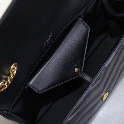 Borsa YSL Saint Laurent Loulou Media Matelasse Nera