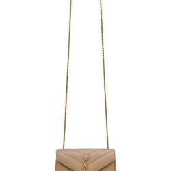 Mini borsa YSL Saint Laurent Loulou Albicocca