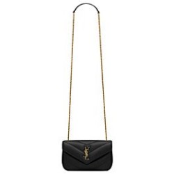 Borsa mini YSL Saint Laurent Loulou Nera
