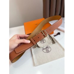 Hermes Romain 35MM Cintura Clemence Marrone