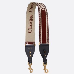 Christian Dior Tracolla Bordeaux