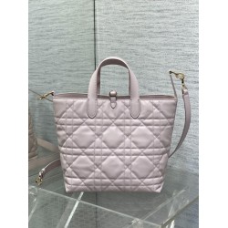 Borsa tote verticale Dior piccola/media Dior Toujours rosa
