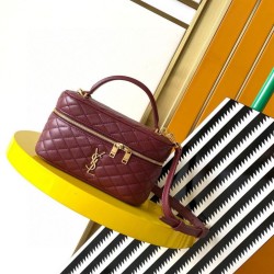 Borsa mini Vanity Gaby YSL Saint Laurent Bordeaux