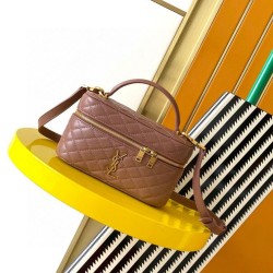 Borsa mini Vanity Gaby YSL Saint Laurent in Barely Pink