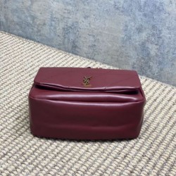 YSL Saint Laurent Jamie 4.3 Borsa piccola Pelle di agnello rossa