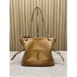 Borsa shopping Pochon grande YSL Saint Laurent Jamie 4.3 Muschio