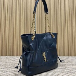 Borsa shopping YSL Saint Laurent Jamie 4.3 Pochon grande Nera