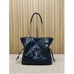 Borsa shopping YSL Saint Laurent Jamie 4.3 Pochon grande Nera