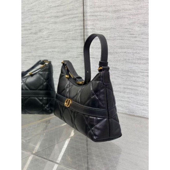 Mini borsa Dior Miss Caro Cigale replica Dior Macrocannage nera Imitazione Mini borsa Dior Miss Caro Cigale replica Dior Macrocannage nera Imitazione