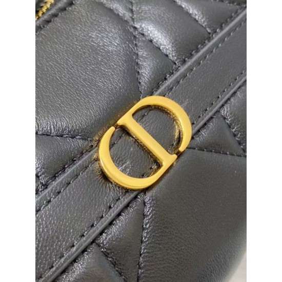 Mini borsa Dior Miss Caro Cigale replica Dior Macrocannage nera Imitazione Mini borsa Dior Miss Caro Cigale replica Dior Macrocannage nera Imitazione