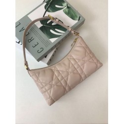 Mini borsa Dior Miss Caro Cigale Macrocannage albicocca Mini borsa Dior Miss Caro Cigale Macrocannage albicocca