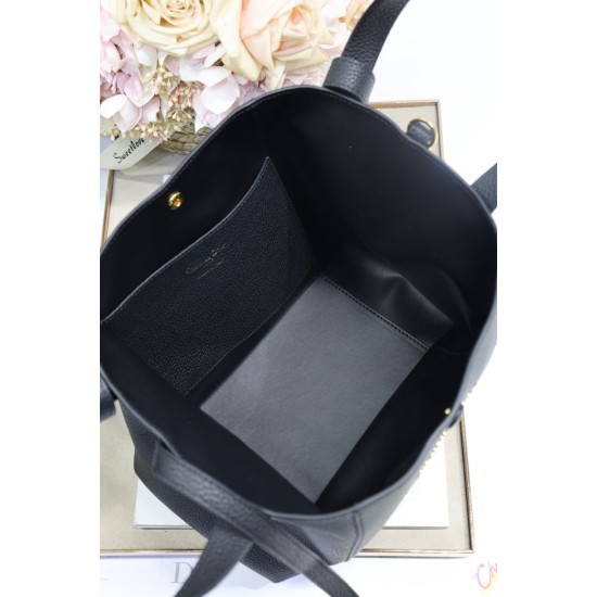 Replica Borsa a secchiello Dior Signature piccola/media nera Imitazioni Falso Replica Borsa a secchiello Dior Signature piccola/media nera Imitazioni Falso