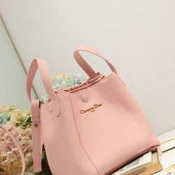 Borsa a secchiello Dior Signature piccola/media rosa Borsa a secchiello Dior Signature piccola/media rosa