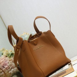 Borsa a secchiello Dior Signature piccola/media marrone Imitazioni Borsa a secchiello Dior Signature piccola/media marrone Imitazioni