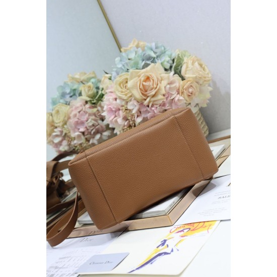 Replica Borsa a secchiello Dior Signature piccola/media marrone Imitazioni Falso Replica Borsa a secchiello Dior Signature piccola/media marrone Imitazioni Falso