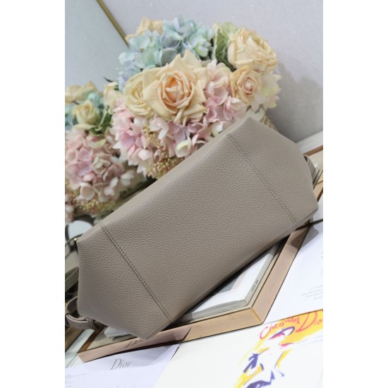 Replica Borsa a secchiello Dior Signature piccola/media grigia Imitazioni Falso Replica Borsa a secchiello Dior Signature piccola/media grigia Imitazioni Falso