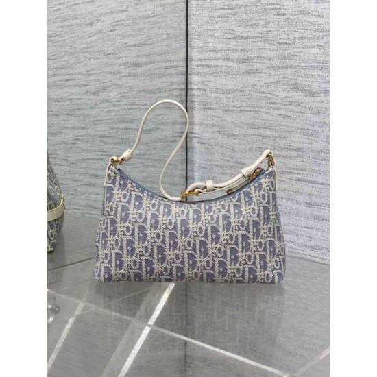 Replica Mini borsa Dior Miss Caro Cigale Oblique Chambray con effetto rafia Blu Imitazioni Falso Replica Mini borsa Dior Miss Caro Cigale Oblique Chambray con effetto rafia Blu Imitazioni Falso