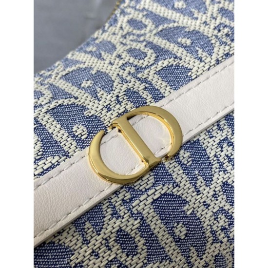 Replica Mini borsa Dior Miss Caro Cigale Oblique Chambray con effetto rafia Blu Imitazioni Falso Replica Mini borsa Dior Miss Caro Cigale Oblique Chambray con effetto rafia Blu Imitazioni Falso