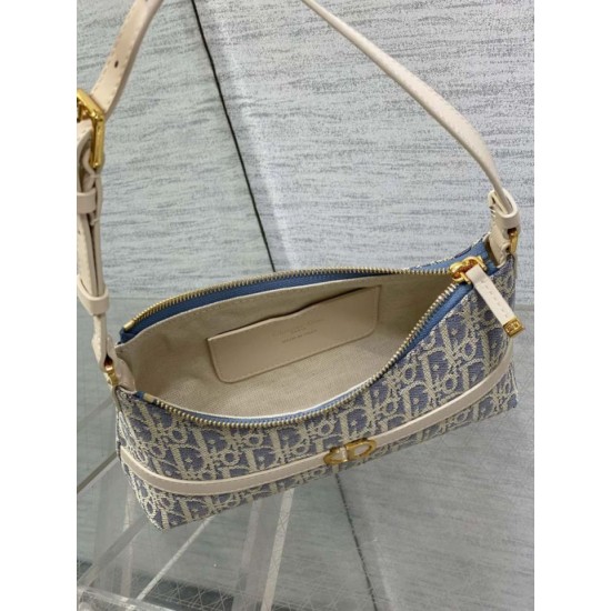 Replica Mini borsa Dior Miss Caro Cigale Oblique Chambray con effetto rafia Blu Imitazioni Falso Replica Mini borsa Dior Miss Caro Cigale Oblique Chambray con effetto rafia Blu Imitazioni Falso