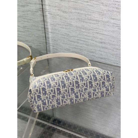 Replica Mini borsa Dior Miss Caro Cigale Oblique Chambray con effetto rafia Blu Imitazioni Falso Replica Mini borsa Dior Miss Caro Cigale Oblique Chambray con effetto rafia Blu Imitazioni Falso