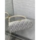 Replica Mini borsa Dior Miss Caro Cigale Oblique Chambray con effetto rafia Blu Imitazioni Falso Replica Mini borsa Dior Miss Caro Cigale Oblique Chambray con effetto rafia Blu Imitazioni Falso