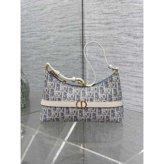 Replica Mini borsa Dior Miss Caro Cigale Oblique Chambray con effetto rafia Blu Imitazioni Falso Replica Mini borsa Dior Miss Caro Cigale Oblique Chambray con effetto rafia Blu Imitazioni Falso