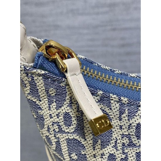Replica Mini borsa Dior Miss Caro Cigale Oblique Chambray con effetto rafia Blu Imitazioni Falso Replica Mini borsa Dior Miss Caro Cigale Oblique Chambray con effetto rafia Blu Imitazioni Falso