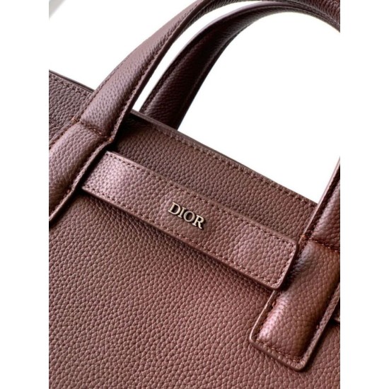 Replica Borsa tote Dior Normandie media da uomo marrone Imitazioni Falso Replica Borsa tote Dior Normandie media da uomo marrone Imitazioni Falso