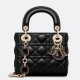 Replica Mini Borsa Dior Lady Dior con O-link Nero Cannage Imitazioni Falso Replica Mini Borsa Dior Lady Dior con O-link Nero Cannage Imitazioni Falso