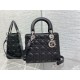 Replica Borsa Dior Lady Dior Media in Pelle di Vitello Granata Nera Imitazioni Falso Replica Borsa Dior Lady Dior Media in Pelle di Vitello Granata Nera Imitazioni Falso