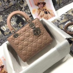 Borsa Dior Classic Lady media Dior Cannage rosa Borsa Dior Classic Lady media Dior Cannage rosa
