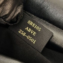 Borsa Fendi Mamma Baguette Media/Grande Replica Nappa Nera Imitazione