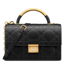 Borsa Tote Dior Ange Media Nera Imitazioni