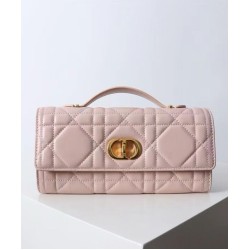 Pochette Dior Miss Caro Top Handle Clutch Rosa Imitazioni